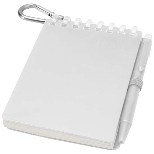 Lig Mini Recycled Outdoor Soft Cover Notebook And Ballpoint Pen Set (black Ink)