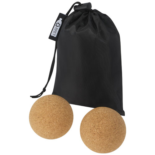 Trikona Cork Yoga Ball - Set Of 2