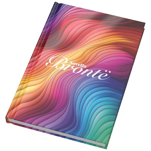 Novella Brontë A5 Glossy Hard Cover Notebook - 100 Sheets