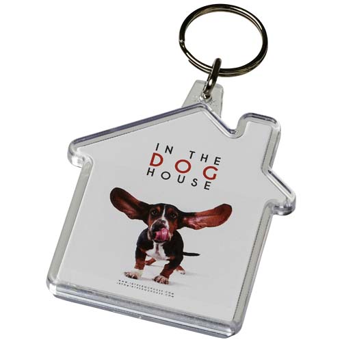Combo House-shaped Keychain
