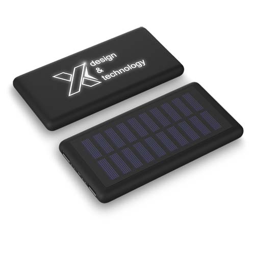 Scx.design P30 8000 Mah Light-up Solar Power Bank
